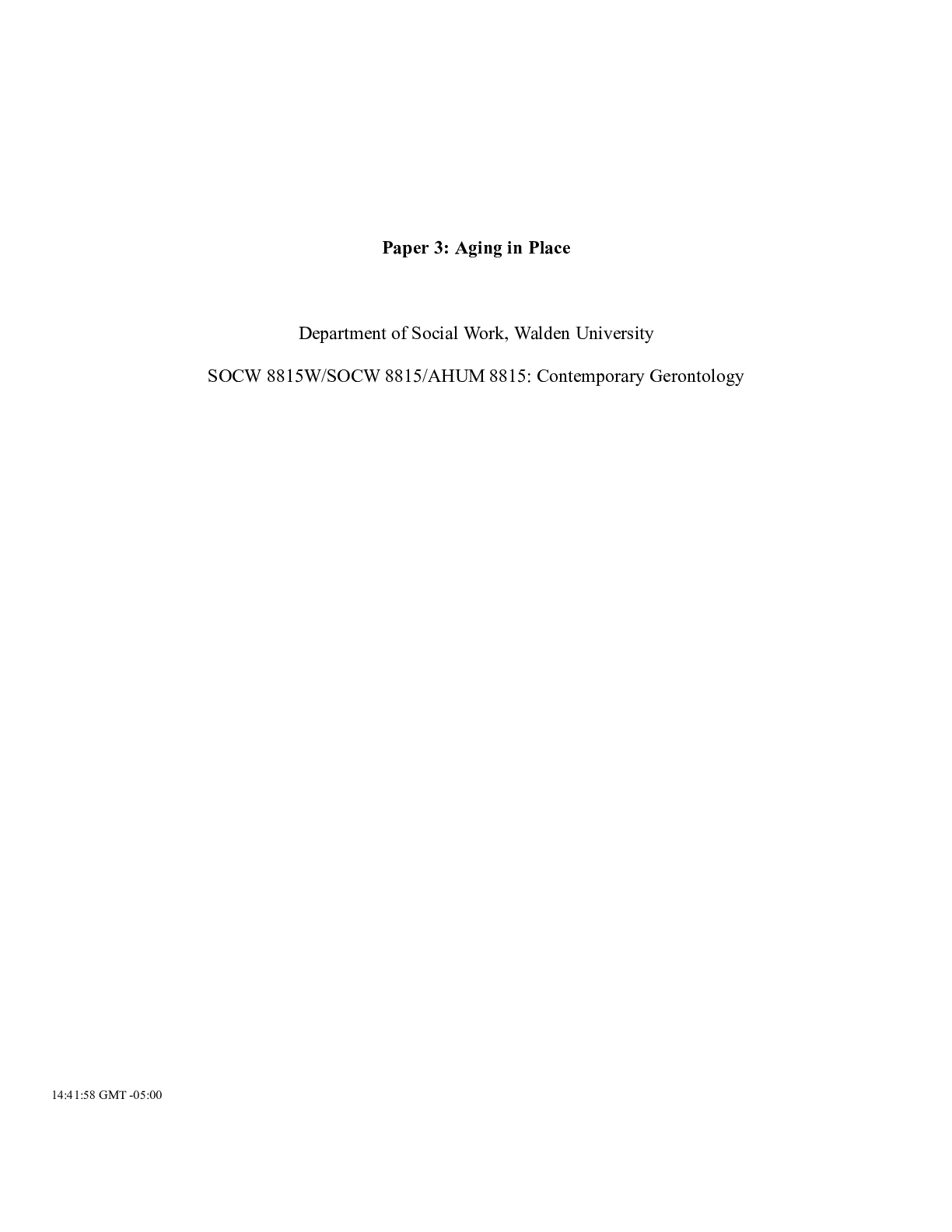 Preview image of Wk7 Aging Ugenyi F.docx document